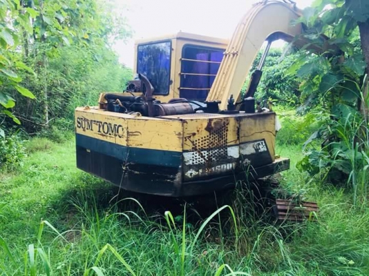 ขายรถขุด SUMITOMO LS1600 FJ รถเจ้าของใช้เอง ตอนนี้รถสตาร์ทติดแล้ว