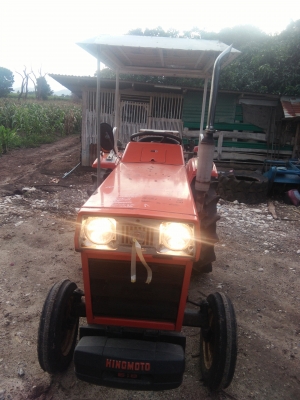 รถไถ hinomoto  23แรง เก่านอกแท้ พร้อมโรตารี่