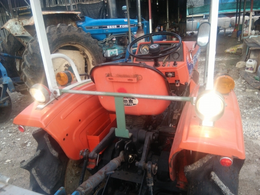 รถไถ hinomoto  23แรง เก่านอกแท้ พร้อมโรตารี่