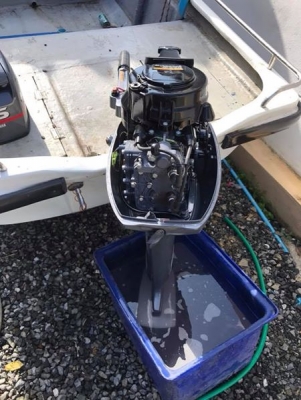 ขายเครื่องเรือ yamaha 15แรงท่อนสั้น