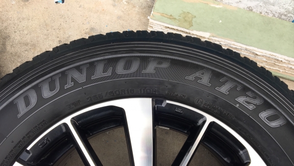 ล้อแม็ก Mitsu All New Pajero Sport ตัวท๊อป ขอบ 18 พร้อมยาง 265-60-18 Dunlop ปลายปี 15 ล้อแม็ก Mitsu All New Pajero Sport ตัวท๊อป ขอบ 18 พร้อมยาง 265-60-18 Dunlop ปลายปี 15