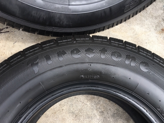 ยางกระบะ บรรทุก 195R14 Firestone ปี16 ยางกระบะ บรรทุก 195R14 Firestone ปี16