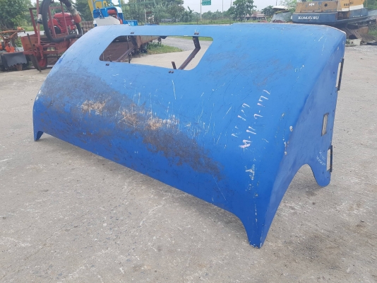 บังลมติดหลังรถบรรทุก ขนาด กว้าง 2.17 เมตร ยาว 80 เซนติเมตร สูง 90 เซนติเมตร