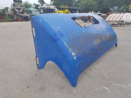 บังลมติดหลังรถบรรทุก ขนาด กว้าง 2.17 เมตร ยาว 80 เซนติเมตร สูง 90 เซนติเมตร