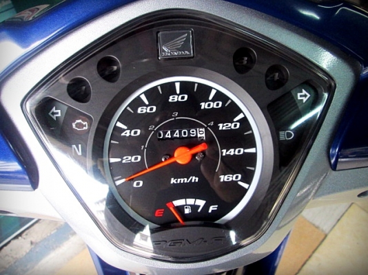 (ผ่อนได้) wave 110i สีน้ำเงินเทา ตัวท็อปล้อแม็กลายใหม่ล่าสุด 35900