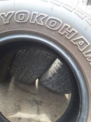 Yokohama AT-S 265-70-16 ปี14 สภาพสวยๆ 1ชุด Yokohama AT-S 265-70-16 ปี14 สภาพสวยๆ 1ชุด