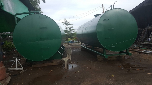 ถังน้ำมันขนาด 15000 ลิตรเหล็กหนา 6 มิลพร้อมใช้งาน ถังน้ำมันขนาด 15000 ลิตรเหล็กหนา 6 มิลพร้อมใช้งาน