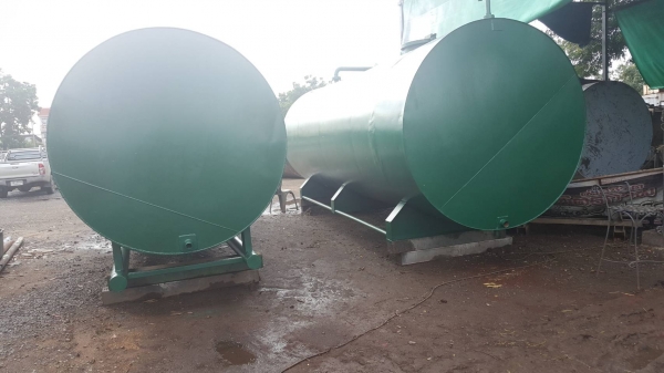 ถังน้ำมันขนาด 15000 ลิตรเหล็กหนา 6 มิลพร้อมใช้งาน ถังน้ำมันขนาด 15000 ลิตรเหล็กหนา 6 มิลพร้อมใช้งาน