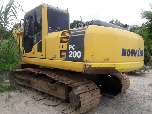 ขายรถแบคโฮ KOMATSU PC200 -8 โหนาไฟฟ้าเต็มเอกสารทะเบียนแอร์เย็น ขายรถแบคโฮ KOMATSU PC200 -8 โหนาไฟฟ้าเต็มเอกสารทะเบียนแอร์เย็น