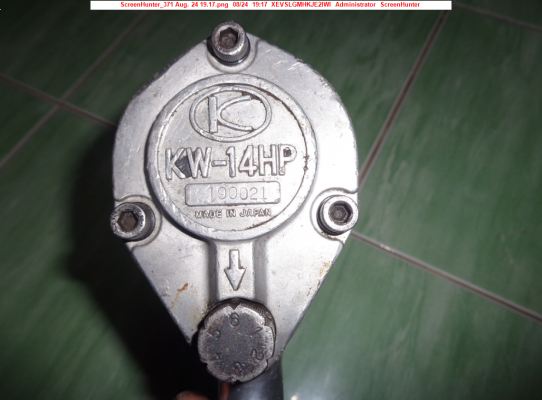 ขายบล็อกลม KUKENรุ่น KW-14HP 4 หุน แกนยาว made in japan