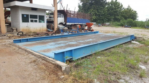 ขาย ตราชั่ง 50 ตัน ขนาดความยาว 8 เมตร กว้าง 3 เมตร อุปกรณ์ครบ