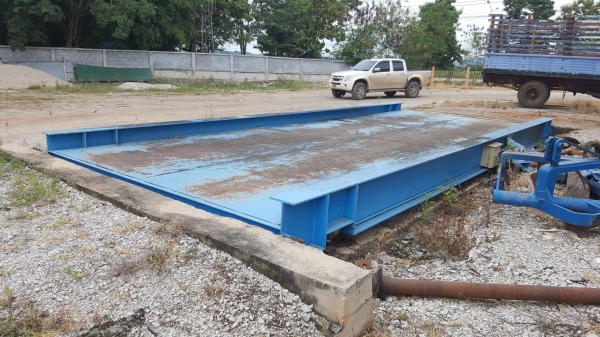 ขาย ตราชั่ง 50 ตัน ขนาดความยาว 8 เมตร กว้าง 3 เมตร อุปกรณ์ครบ