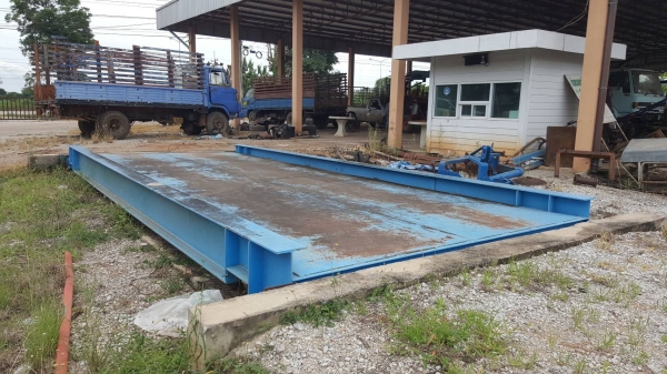 ขาย ตราชั่ง 50 ตัน ขนาดความยาว 8 เมตร กว้าง 3 เมตร อุปกรณ์ครบ