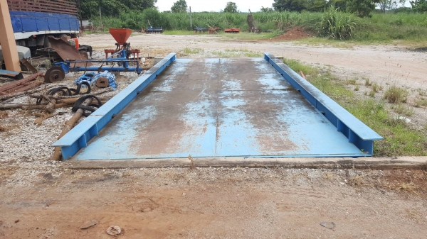 ขาย ตราชั่ง 50 ตัน ขนาดความยาว 8 เมตร กว้าง 3 เมตร อุปกรณ์ครบ