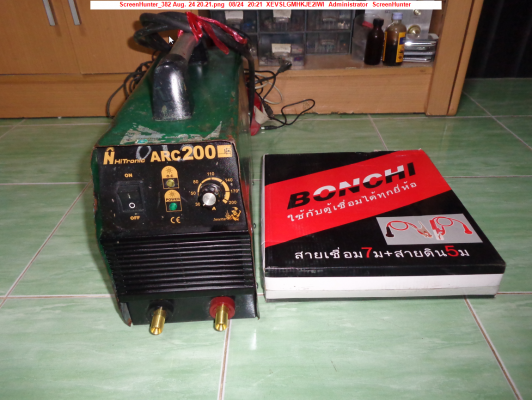 ขายเครื่องเชื่อมไฟฟ้า Hitronic ARC200  พร้อมสาย 12ม.