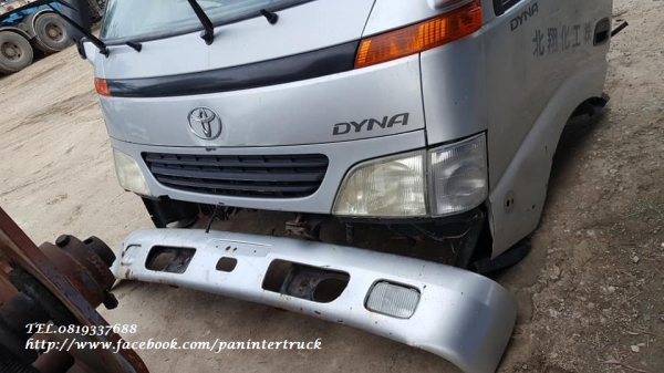 FROM JAPAN*ขายถูกด่วนๆหัวเก๋งรถบรรทุก6ล้อกลาง /CABIN TOYOTA DYNA:XZU410,350-400(รุ่นยกหัวได้)