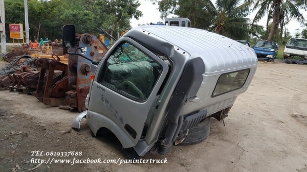 FROM JAPAN*ขายถูกด่วนๆหัวเก๋งรถบรรทุก6ล้อกลาง /CABIN TOYOTA DYNA:XZU410,350-400(รุ่นยกหัวได้)