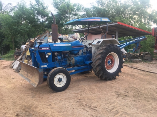 ขาย255.000บาท รถไถฟอร์ด 6610 เต็มตัว ปั้มกลม หัวฉีดเตี้ยไอดีโต รถสภาพดีพร้อมใช้งาน