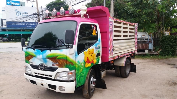 ขาย Hino Duto 150 แรง ดั้ม หมีพูร์ (คอกเกษตร) รถปี 2557