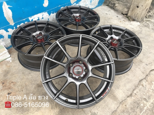 ล้อแม็ก 5รู114 Lenso ขอบ 17 ใส่กับ Camry Innova Vigo Revo หรือรถรุ่นอื่นที่เป็น 5รู114 ได้เลย