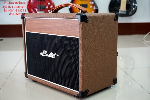Bullet แอมป์กีตาร์โปร่ง / แอมป์อคูสติก 15W รุ่น AC15C (สีน้ำตาล) มือสอง สภาพใหม่ เสียงดี