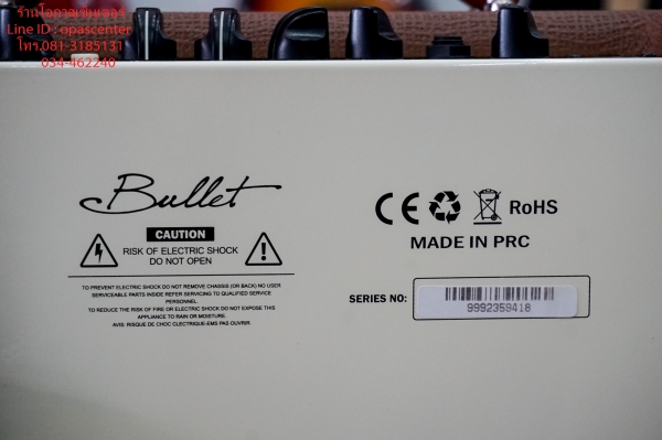 Bullet แอมป์กีตาร์โปร่ง / แอมป์อคูสติก 15W รุ่น AC15C (สีน้ำตาล) มือสอง สภาพใหม่ เสียงดี