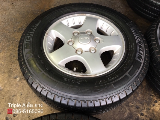 ล้อแม็ก ISUZU D-MAX ขอบ 15 พร้อมยาง 215-70-15 Michelin ปี 14