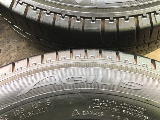 ล้อแม็ก ISUZU D-MAX ขอบ 15 พร้อมยาง 215-70-15 Michelin ปี 14