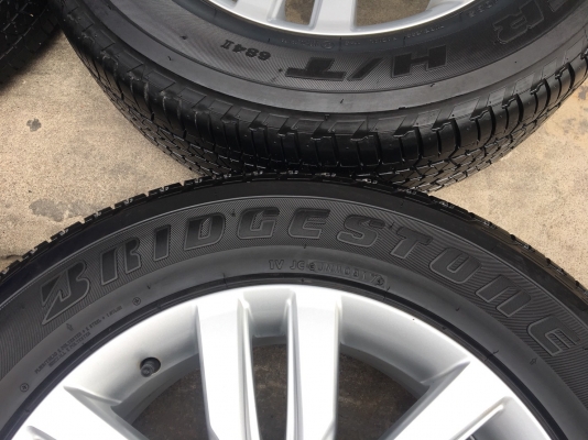 แม็ก ISUZU MU-X ขอบ18 พร้อมยาง 255-60-18 Bridgestone ปี 17 แม็กสวย ดอกเต็มๆ