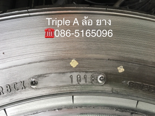 ยางใหม่ป้ายแดง Dunlop 215-70-16 ปี 18