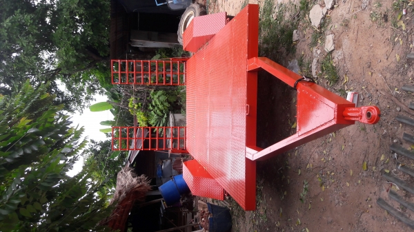 เทนเลอร์ลากรถเกี่ยว60-70ใหม่ ดุมปิคอัพ เหล็รางน้ำ4" สวยๆขาย38500฿T.0636359242