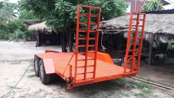 เทนเลอร์ลากรถเกี่ยว60-70ใหม่ ดุมปิคอัพ เหล็รางน้ำ4" สวยๆขาย38500฿T.0636359242