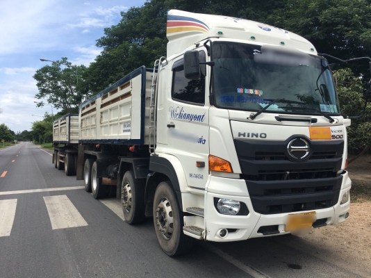 ขายรถพ่วงไม่ดั้ม 380 แรง อู่สหะกิจ ใส่ของได้32ตัน สวยสดพร้อมใช้งาน