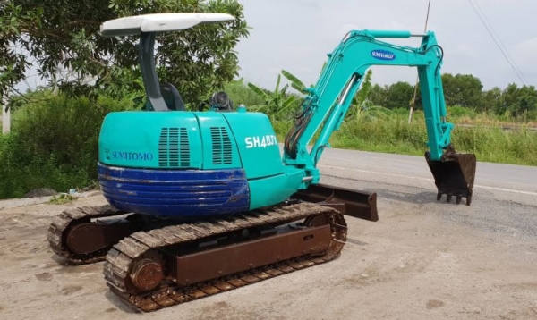 ขายด่วนรถเเบคโฮ ซูมิโตโมSH40JXรถนอกเพื่งนำเข้ามาใหม่สวยเดิมๆเคื่องดีปั่มแรงคอลโทลน้ำมันปั้มนิ้ว บูมอามร์สวยเร็วแรงไม่โหลด เครื่องอีซูซู4สูบระบบเต่ากะต่ายครบรถยังไม่เคยใช้งานในไทยเลย