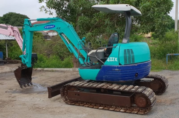 ขายด่วนรถเเบคโฮ ซูมิโตโมSH40JXรถนอกเพื่งนำเข้ามาใหม่สวยเดิมๆเคื่องดีปั่มแรงคอลโทลน้ำมันปั้มนิ้ว บูมอามร์สวยเร็วแรงไม่โหลด เครื่องอีซูซู4สูบระบบเต่ากะต่ายครบรถยังไม่เคยใช้งานในไทยเลย