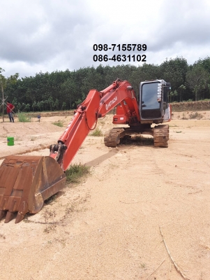 ขาย!! >>> Hitachi Ex120 รุ่น 2 พร้อมใช้งาน เอกสารเล่มทะเบียน <<< เบอร์ติดต่อ 098-7155789 086-4631102