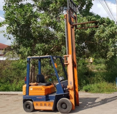 ขายด่วนรถยกTOYOTA5FG14ยก1.5ตันเสาสูง3เมตรรถนอกสวยๆนำเข้ายังไม่เคยใช้งานในเมืองไทยเลย