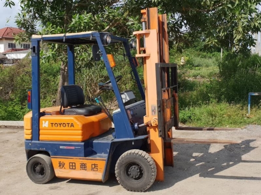 ขายด่วนรถยกTOYOTA5FG14ยก1.5ตันเสาสูง3เมตรรถนอกสวยๆนำเข้ายังไม่เคยใช้งานในเมืองไทยเลย