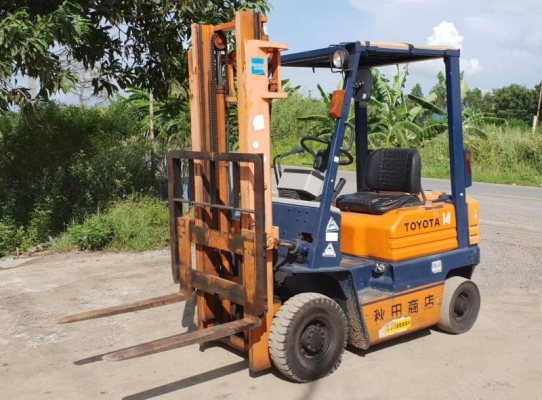 ขายด่วนรถยกTOYOTA5FG14ยก1.5ตันเสาสูง3เมตรรถนอกสวยๆนำเข้ายังไม่เคยใช้งานในเมืองไทยเลย