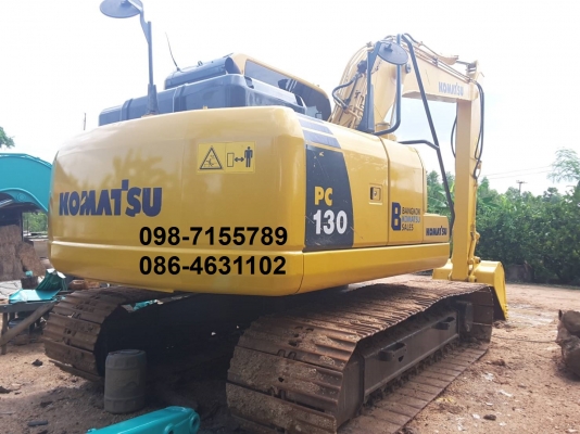 ขาย!! >>> Komatsu Pc130 รุ่น 8 เล่มทะเบียน พร้อมลุยงาน <<< เบอร์ติดต่อ 098-7155789 086-4631102