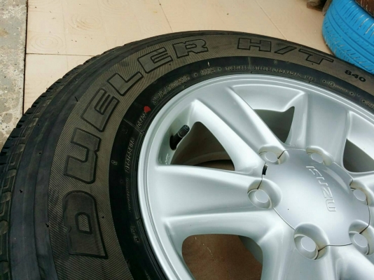 ล้อแม็กอีซูซุพร้อมยางบริดสโตน 245/70R16 ชุด4ล้อ