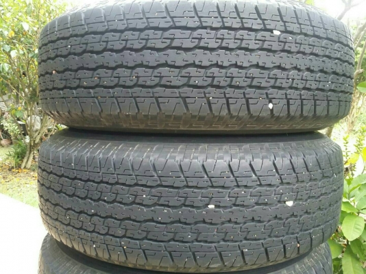 ล้อแม็กอีซูซุพร้อมยางบริดสโตน 245/70R16 ชุด4ล้อ