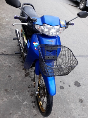 Honda wave100 ปี 47 เล่มโอนภาษีเต็มลดด 11200.-