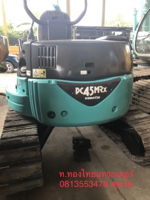 Komatsu pc45mr เก่าญี่ปุ่น เครื่องในเดิมๆสวยๆ สนใจติดต่อ0813553478 คุณโย