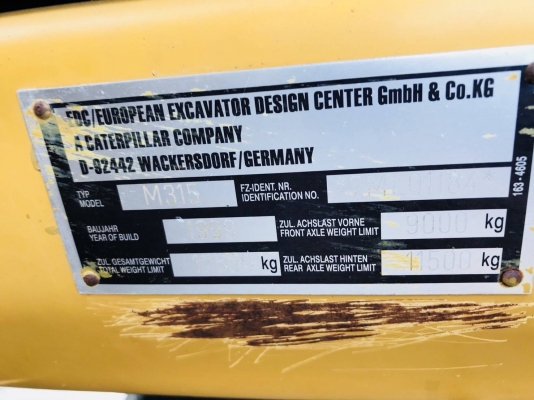 ขาย แม็กโคล้อยาง CAT