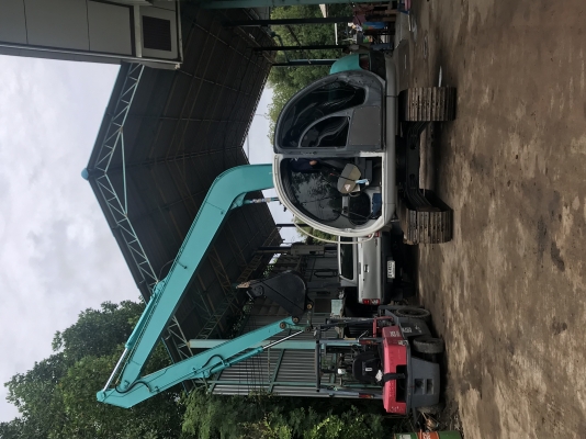 ขาย รถแบคโฮ SK-60 บูมยาว ขาย รถแบคโฮ SK-60 บูมยาว