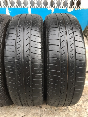 ล้อแม็ก 4รู100 Honda Feed ขอบ15 พร้อมยาง Bridgestone 185-65-15 ปี 14