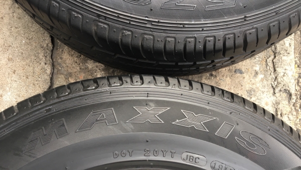 ยาง 205-70-15 Maxxis ปี 17 ดอกเต็มๆทุกเส้น มีตุ่ม