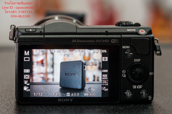 กล้อง Mirrorless Sony A5100 24.3 ล้าน เลนส์ 16-50 mm. มีที่ชาร์ท เมม32GB ใบรับประกัน สภาพใหม่มาก กล้อง Mirrorless Sony A5100 24.3 ล้าน เลนส์ 16-50 mm. มีที่ชาร์ท เมม32GB ใบรับประกัน สภาพใหม่มาก