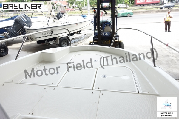เรือตกปลาใหม่ รุ่น 2018 Bayliner F18 โดดเด่นด้วยเอกลักษณ์ใหม่ มีพื้นที่กว้างขวางที่จะทำให้การตกปลาสะ
